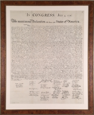 Declaration of independence copy and paste information